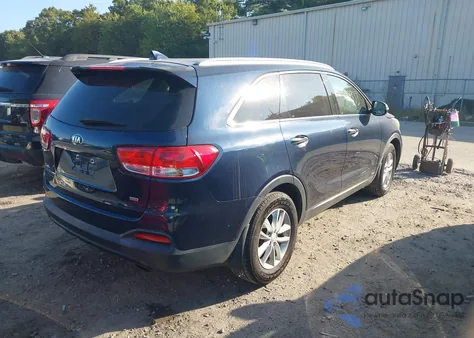 2017 Kia Sorento 2.4L Lx from USA, damaged, VIN 5XYPGDA36HG303882